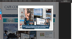 Desktop Screenshot of capecorallivingmagazine.com
